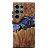 Galaxy S24 Ultra Wood Live Edge Phone Case - Carmen (Purple, 731447)