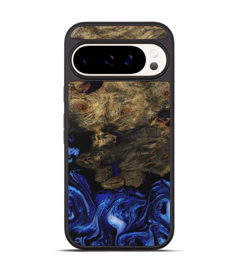 Pixel 9 Pro Wood Phone Case - Bryce (Blue, 731502)