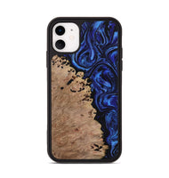 iPhone 11 Wood Phone Case - Gerrard (Blue, 731503)