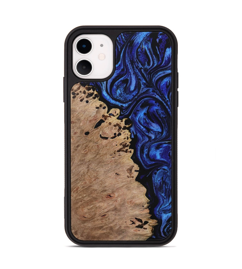 iPhone 11 Wood Phone Case - Gerrard (Blue, 731503)