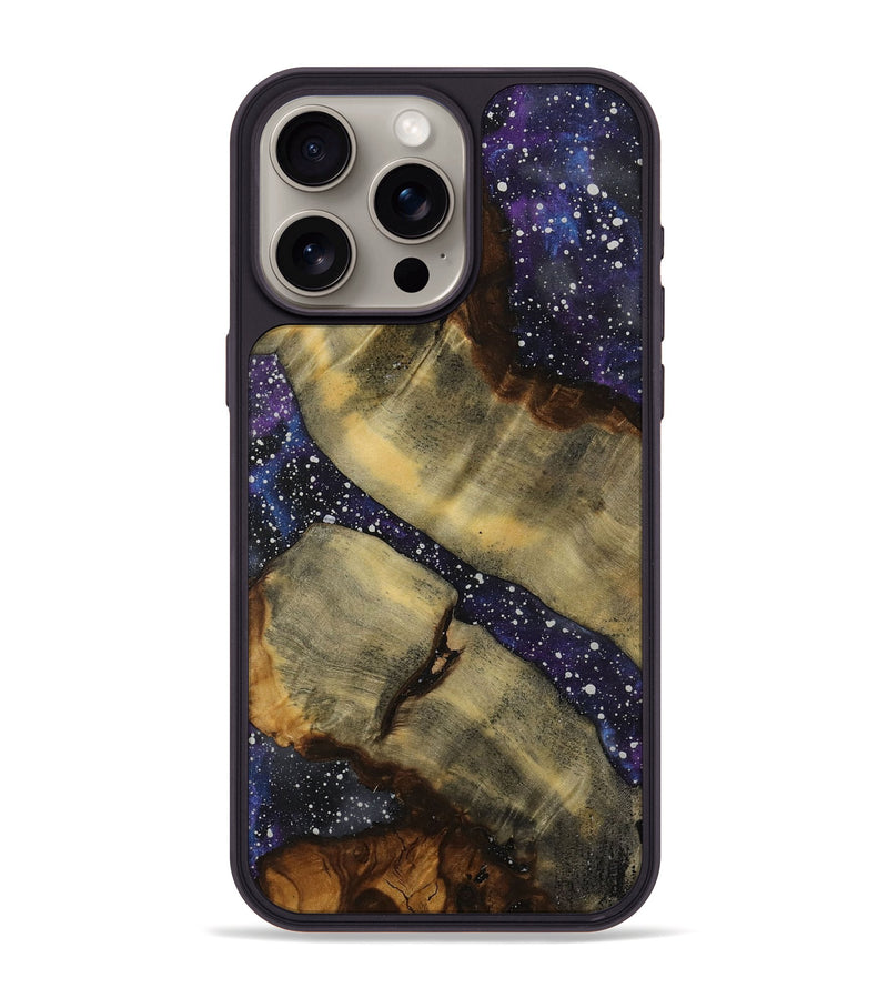 iPhone 15 Pro Max Wood Phone Case - Finley (Cosmos, 731510)