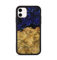 iPhone 11 Wood Phone Case - Quinn (Blue, 731533)