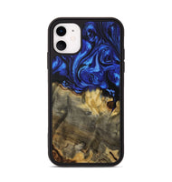 iPhone 11 Wood Phone Case - Kapsch (Blue, 731603)