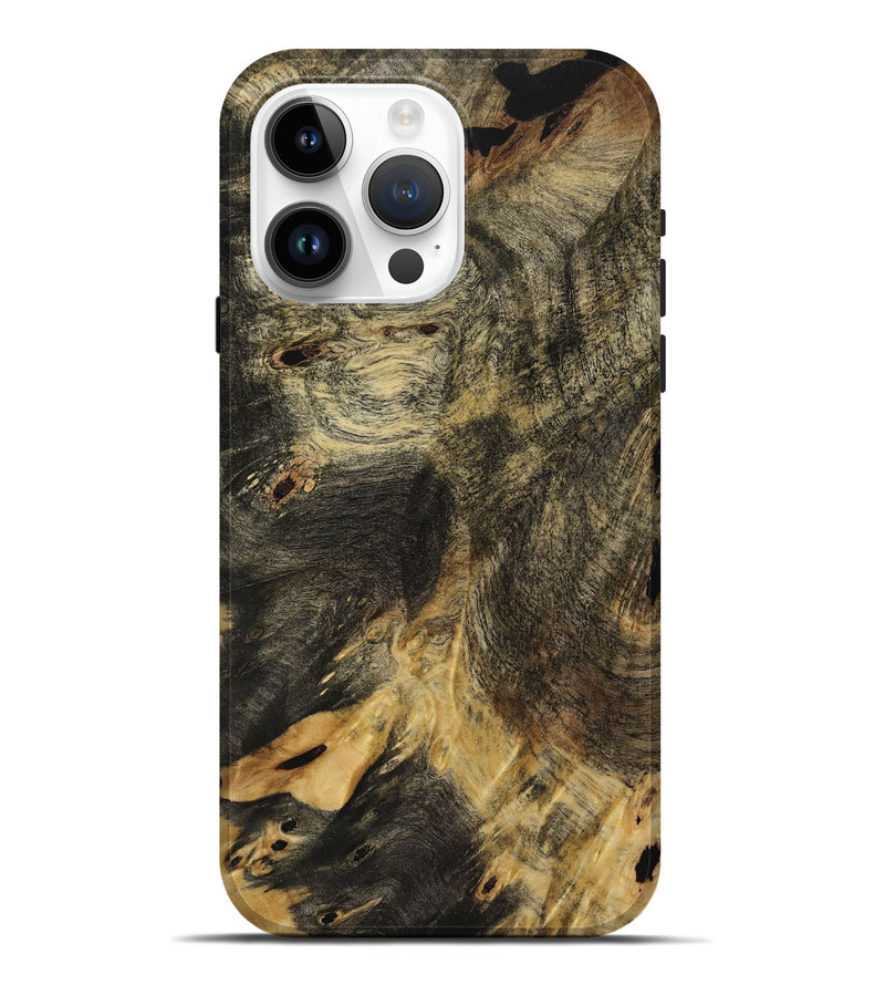 iPhone 15 Pro Max Wood Live Edge Phone Case - Kennard (Wood Burl, 731612)