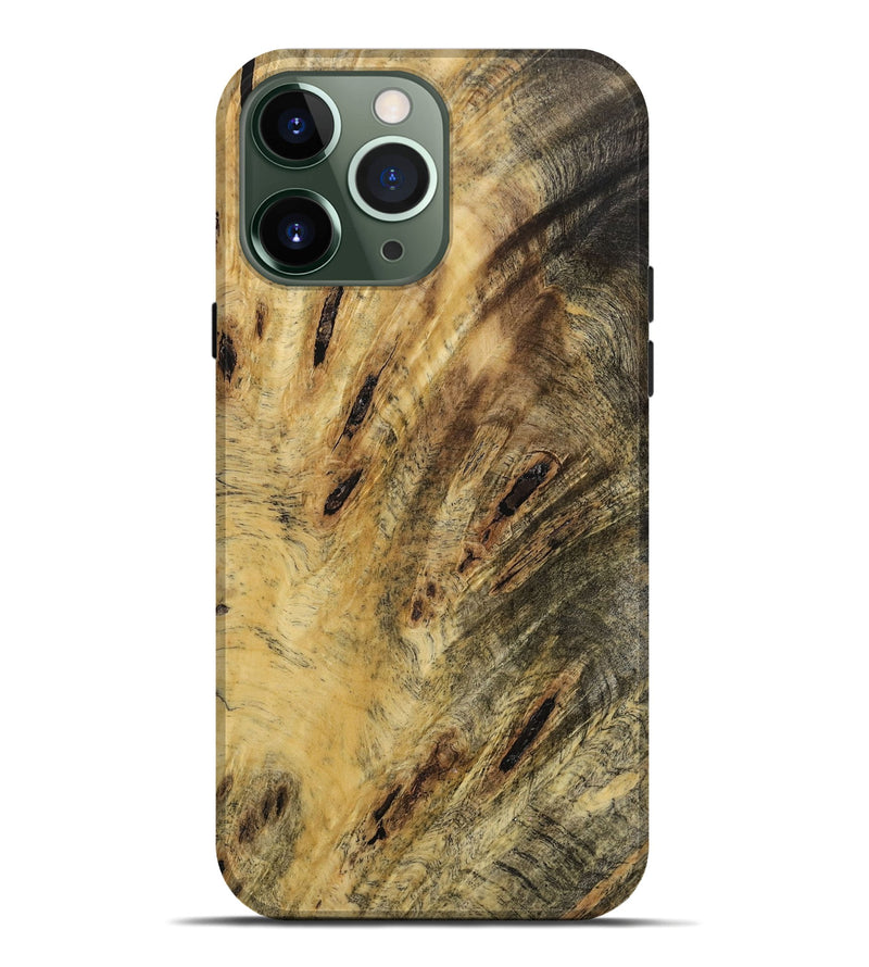 iPhone 13 Pro Max Wood Live Edge Phone Case - Kerstin (Wood Burl, 731614)