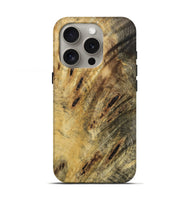 iPhone 16 Pro Wood Live Edge Phone Case - Kerstin (Wood Burl, 731614)