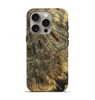 iPhone 16 Pro Wood Live Edge Phone Case - Elmo (Wood Burl, 731615)