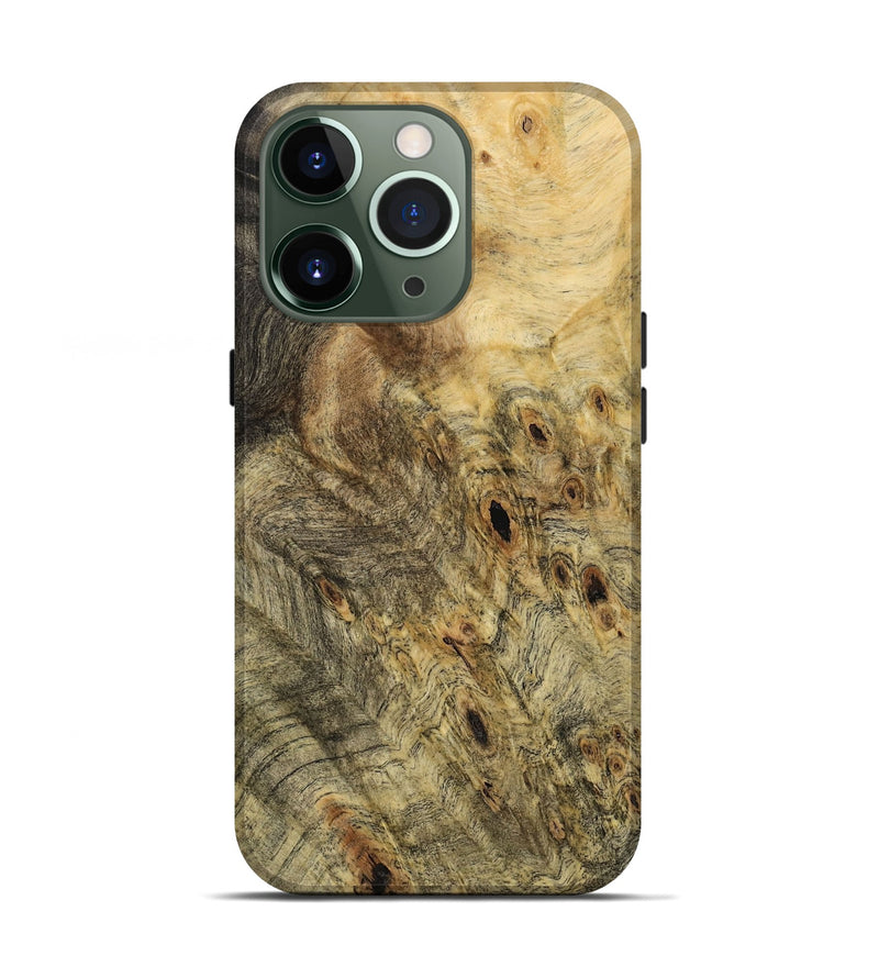 iPhone 13 Pro Wood Live Edge Phone Case - Murl (Wood Burl, 731618)