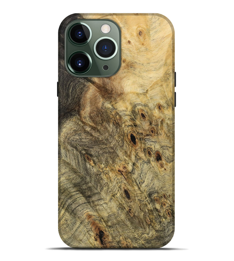 iPhone 13 Pro Max Wood Live Edge Phone Case - Murl (Wood Burl, 731618)