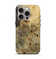 iPhone 16 Pro Wood Live Edge Phone Case - Murl (Wood Burl, 731618)