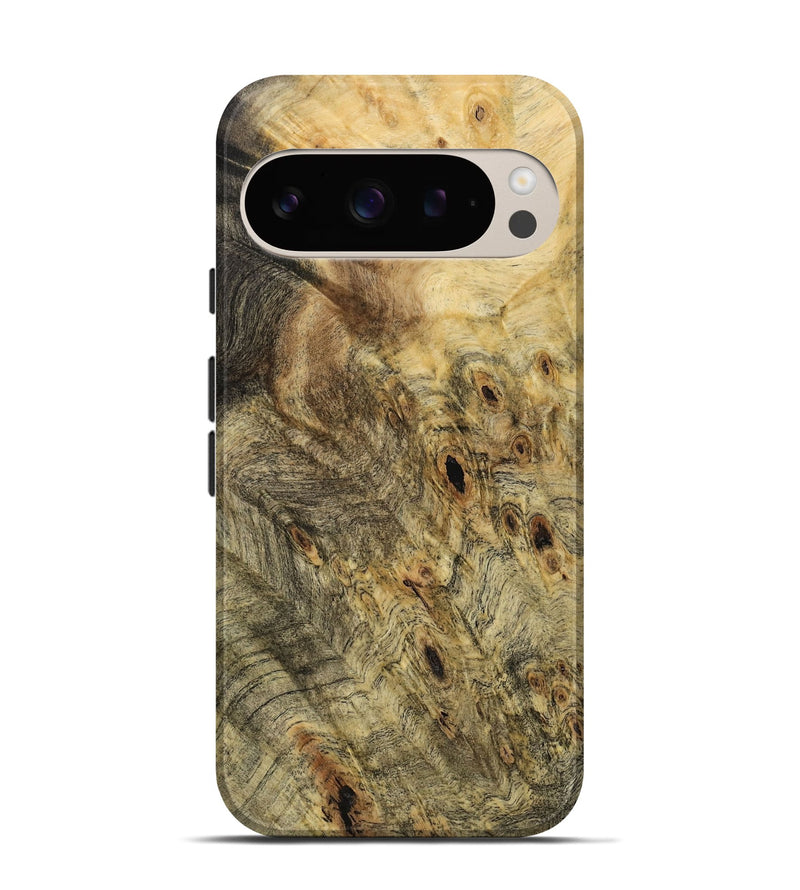 Pixel 9 Wood Live Edge Phone Case - Murl (Wood Burl, 731618)