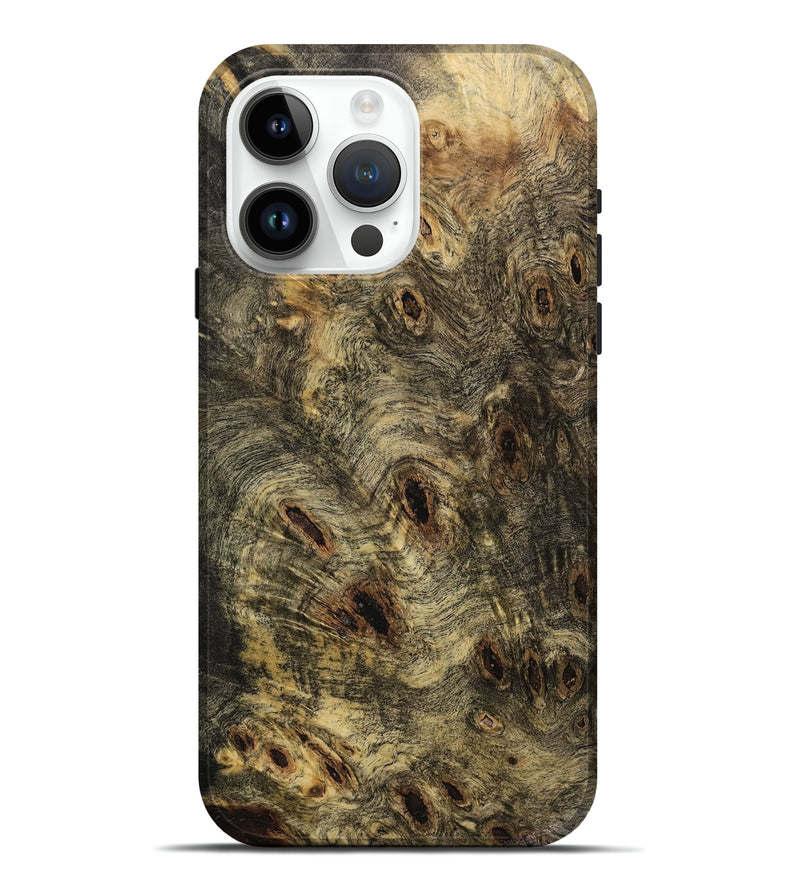 iPhone 15 Pro Max Wood Live Edge Phone Case - Bessy (Wood Burl, 731620)