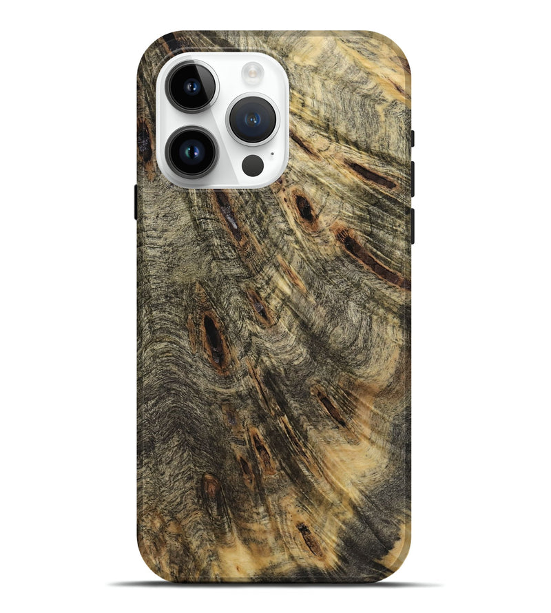 iPhone 15 Pro Max Wood Live Edge Phone Case - Ciaran (Wood Burl, 731626)