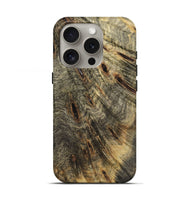 iPhone 16 Pro Wood Live Edge Phone Case - Ciaran (Wood Burl, 731626)