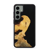 Galaxy S24 Plus Wood Phone Case - Denni (Pure Black, 731627)