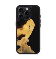 iPhone 16 Pro Wood Phone Case - Denni (Pure Black, 731627)