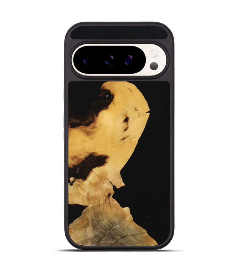 Pixel 9 Pro Wood Phone Case - Denni (Pure Black, 731627)