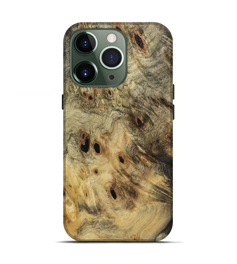 iPhone 13 Pro Wood Live Edge Phone Case - Merla (Wood Burl, 731629)