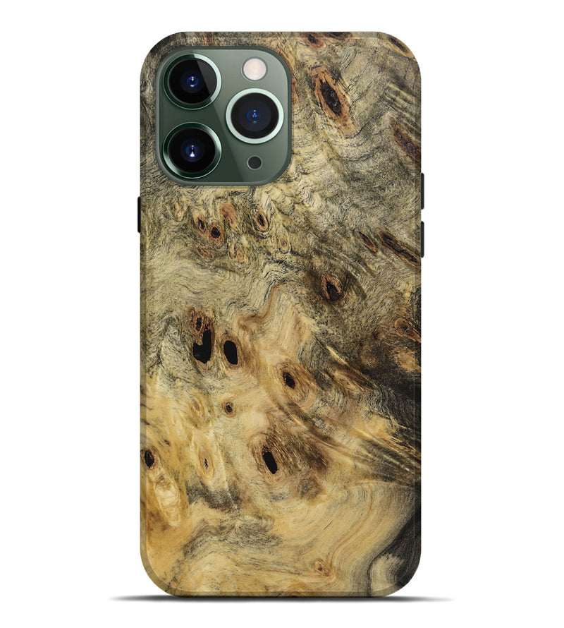 iPhone 13 Pro Max Wood Live Edge Phone Case - Merla (Wood Burl, 731629)