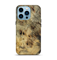 iPhone 14 Pro Wood Live Edge Phone Case - Merla (Wood Burl, 731629)