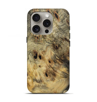 iPhone 16 Pro Wood Live Edge Phone Case - Merla (Wood Burl, 731629)