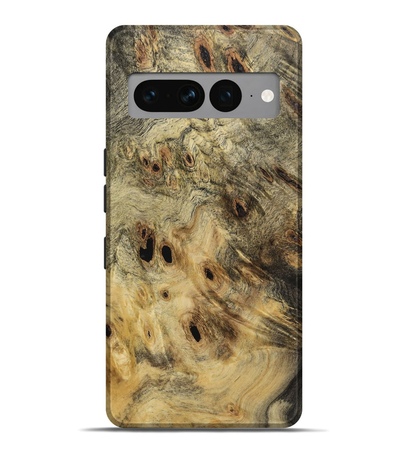 Pixel 7 Pro Wood Live Edge Phone Case - Merla (Wood Burl, 731629)