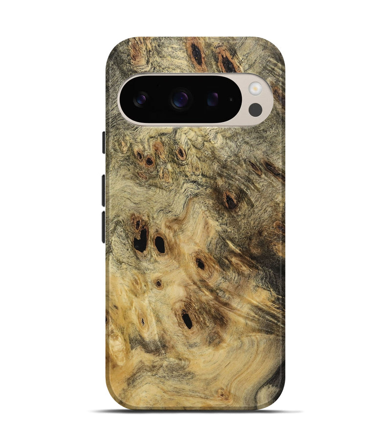 Pixel 9 Wood Live Edge Phone Case - Merla (Wood Burl, 731629)