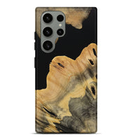 Galaxy S23 Ultra Wood Live Edge Phone Case - Brian (Pure Black, 731631)