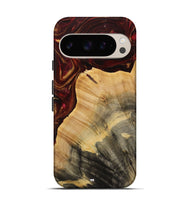 Pixel 9 Pro Wood Live Edge Phone Case - Joby (Red, 731642)