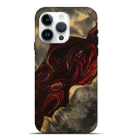 iPhone 15 Pro Max Wood Live Edge Phone Case - Jorge (Red, 731652)