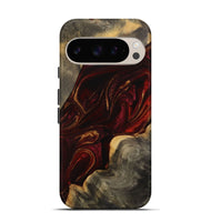 Pixel 9 Pro Wood Live Edge Phone Case - Jorge (Red, 731652)