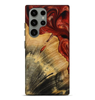 Galaxy S23 Ultra Wood Live Edge Phone Case - Diya (Red, 731656)