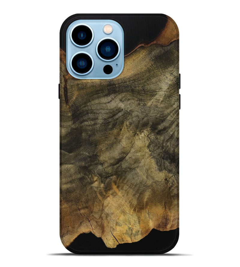 iPhone 14 Pro Max Wood Live Edge Phone Case - Yamilet (Wood Burl, 731664)