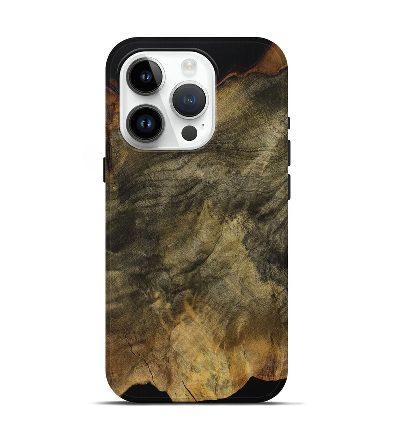 iPhone 15 Pro Wood Live Edge Phone Case - Yamilet (Wood Burl, 731664)