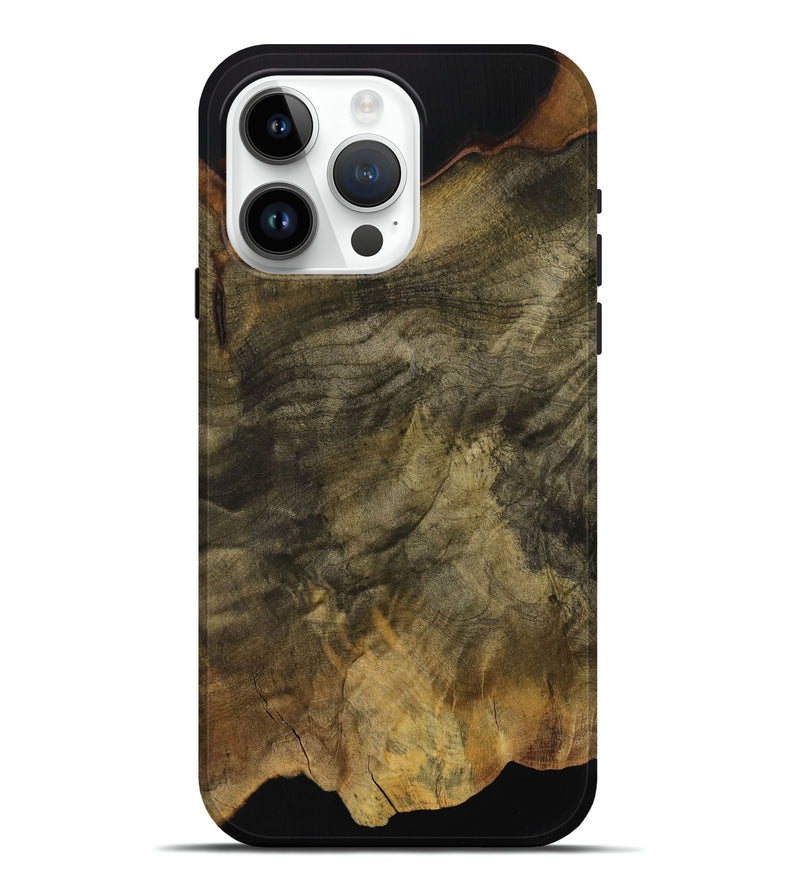 iPhone 15 Pro Max Wood Live Edge Phone Case - Yamilet (Wood Burl, 731664)