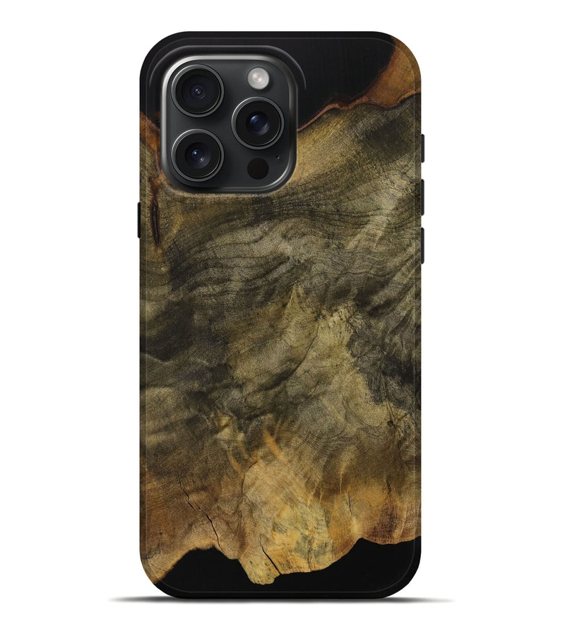 iPhone 16 Pro Max Wood Live Edge Phone Case - Yamilet (Wood Burl, 731664)