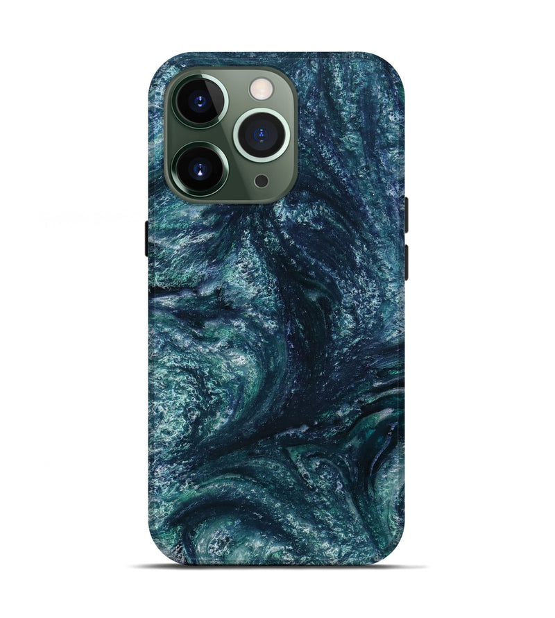 iPhone 13 Pro ResinArt Live Edge Phone Case - Drona (Blue, 731668)