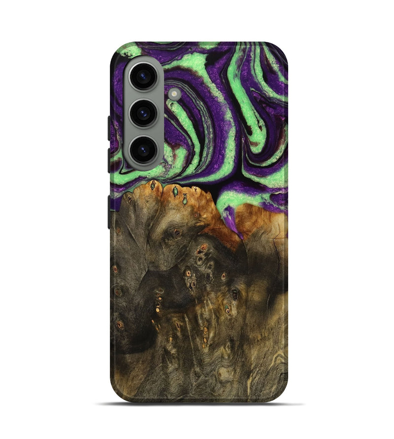 Galaxy S24 Wood Live Edge Phone Case - Kelsy (Purple, 731670)