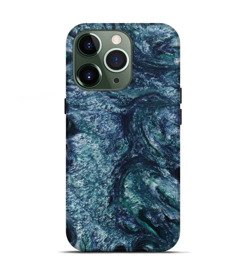 iPhone 13 Pro ResinArt Live Edge Phone Case - Quincy (Blue, 731674)