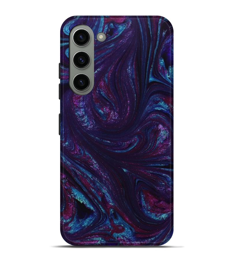 Galaxy S23 Plus ResinArt Live Edge Phone Case - Eolande (Purple, 731684)