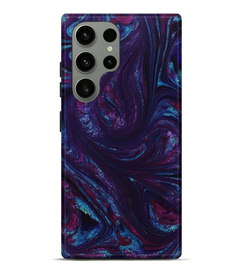 Galaxy S23 Ultra ResinArt Live Edge Phone Case - Eolande (Purple, 731684)