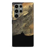 Galaxy S23 Ultra Wood Live Edge Phone Case - Ivey (Pure Black, 731690)