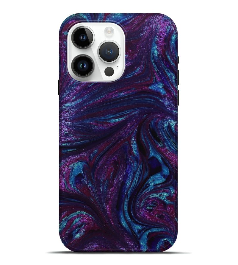 iPhone 15 Pro Max ResinArt Live Edge Phone Case - Konner (Purple, 731694)