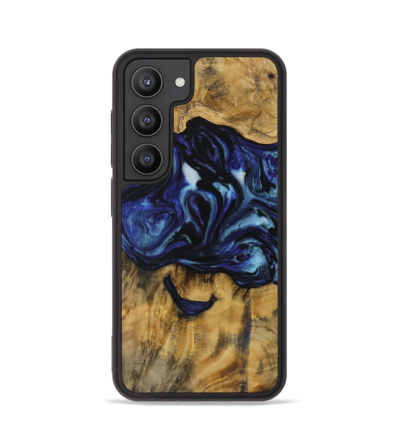 Galaxy S23 Wood Phone Case - Jeannie (Blue, 731719)