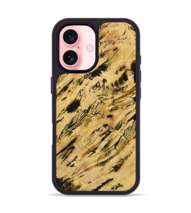 iPhone 16 Wood Phone Case - Lorrel (Wood Burl, 731724)