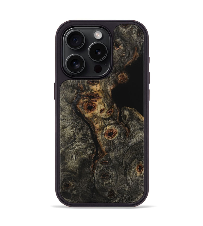 iPhone 15 Pro Wood Phone Case - Hillary (Wood Burl, 731730)