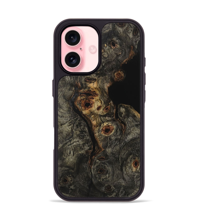 iPhone 16 Wood Phone Case - Hillary (Wood Burl, 731730)