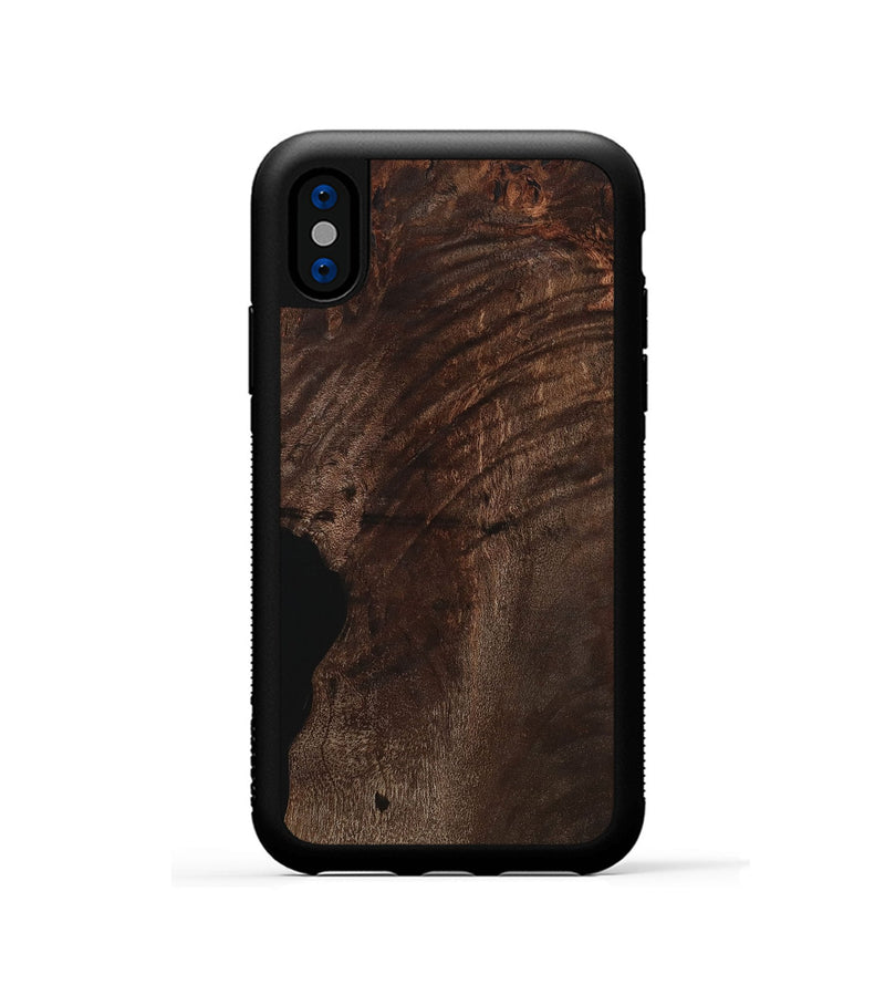 iPhone Xs Wood Phone Case - Shona (Wood Burl, 731732)