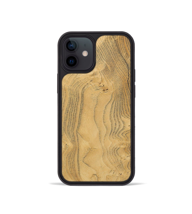 iPhone 12 mini Wood Phone Case - Verlin (Wood Burl, 731734)