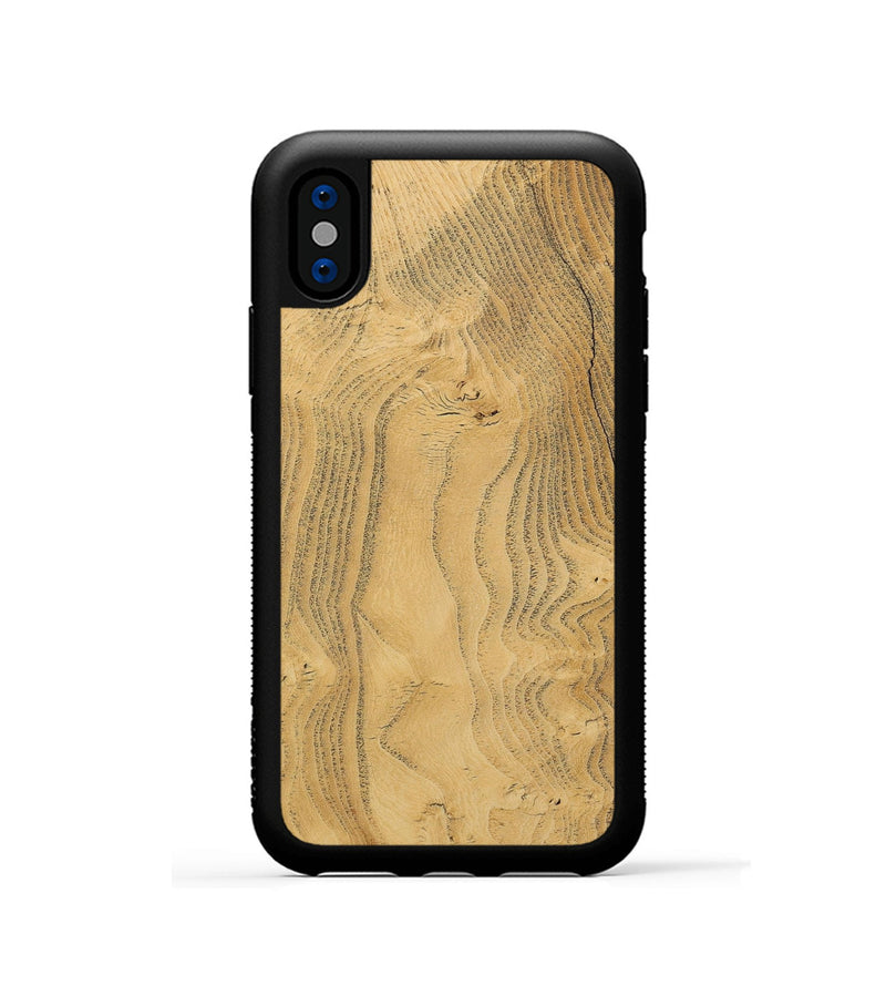 iPhone Xs Wood Phone Case - Verlin (Wood Burl, 731734)